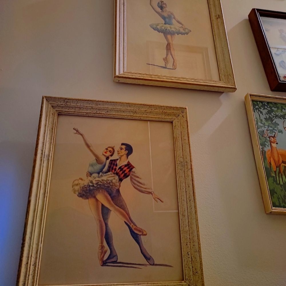 Set of Vintage Ballet Pictures